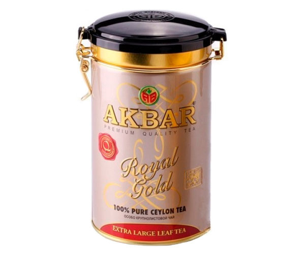 Черный чай Akbar Royal Gold 150 г - фото-1
