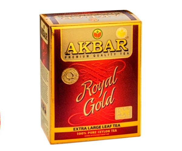 Черный чай Akbar Royal Gold 80 г - фото-1