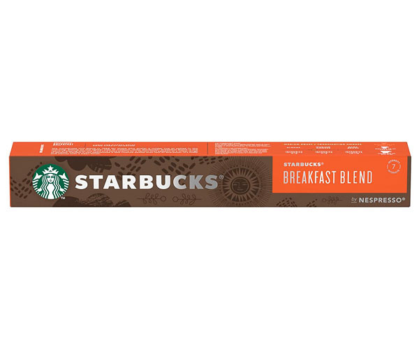Кофе в капсулах Starbucks Nespresso Breakfast Blend 10 шт особенности