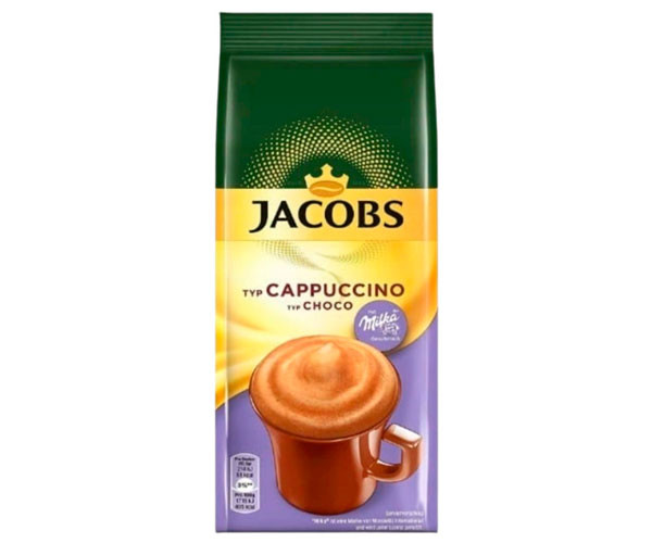 Растворимый капучино Jacobs Milka Cappuccino Choco 500 г - фото-1