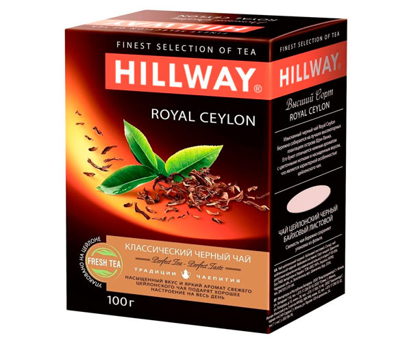 Черный чай Hillway Exclusive Golden Ceylon 100 г - фото-1