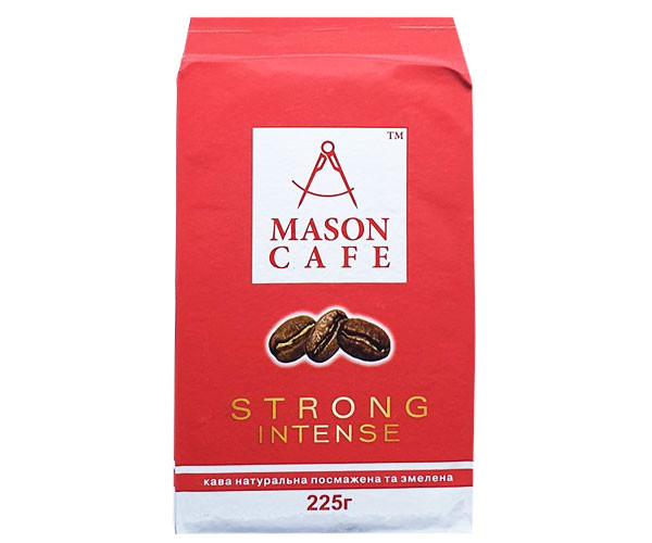 Кофе Mason Cafe Strong Intense молотый 225 г - фото-1