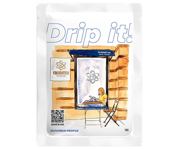 Дрип-кофе Foundation Colombia Propus 10 шт