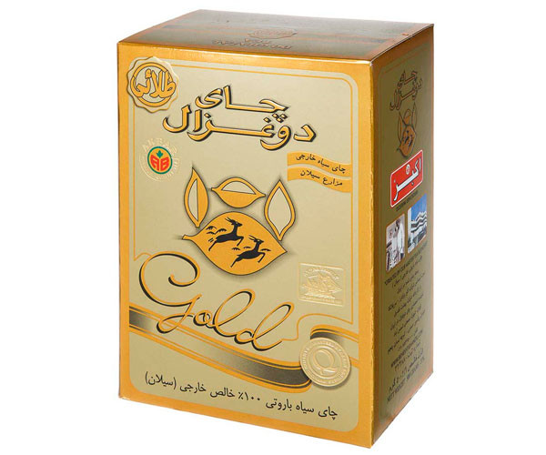Черный чай Akbar Do Ghazal tea Gold 500 г