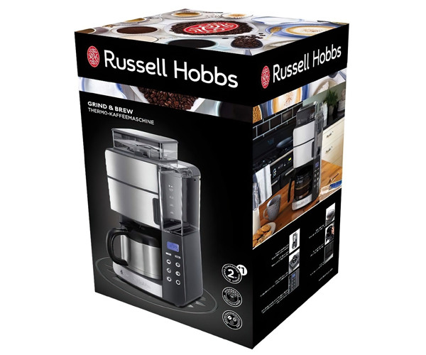 Капельная кофеварка Russell Hobbs 25620-56 Grind & Brew - фото-7