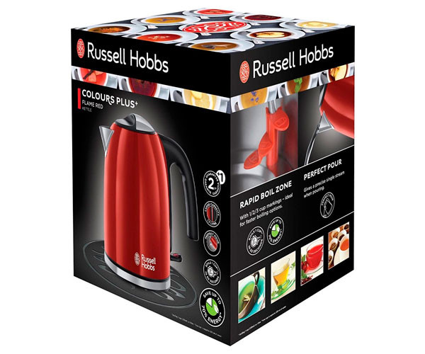 Электрочайник Russell Hobbs 20412-70 Colours Plus Red 1,7 л - фото-5