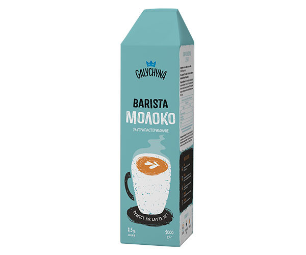 Молоко Галичина Бариста TGA 2,5% 1 л - фото-1