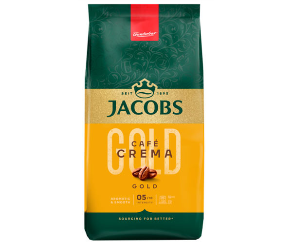 Кофе Jacobs Crema Gold в зернах 1 кг фото