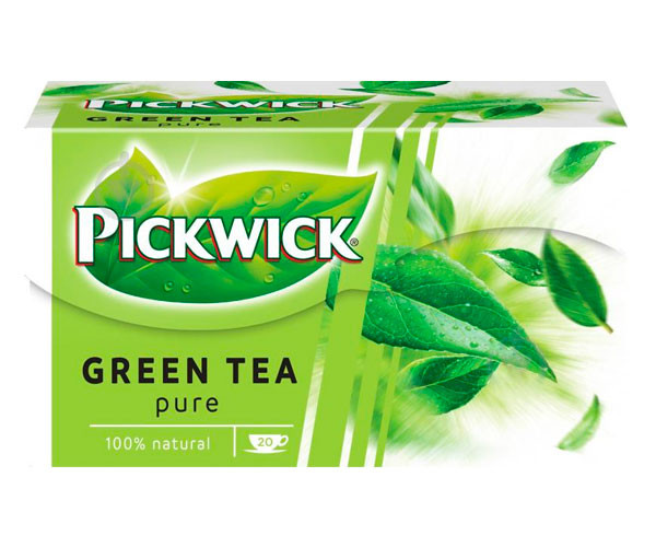 Зеленый чай Pickwick в пакетиках 20 шт