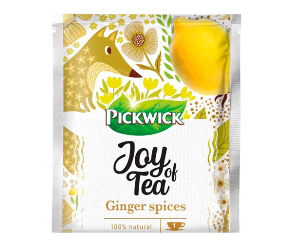 Травяной чай Pickwick Joy of tea ginger spices в пакетиках 15 шт купить