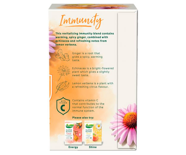 Травяной чай Pickwick Super blends immunity в пакетиках 15 шт - фото-3