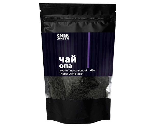 Черный чай Смак Життя Nepal OPA Black 60 г
