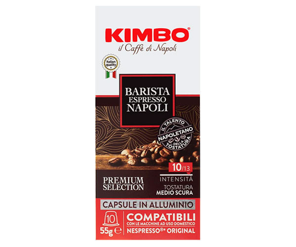 Кофе в капсулах Kimbo Nespresso Barista Espresso Napoli 10 шт