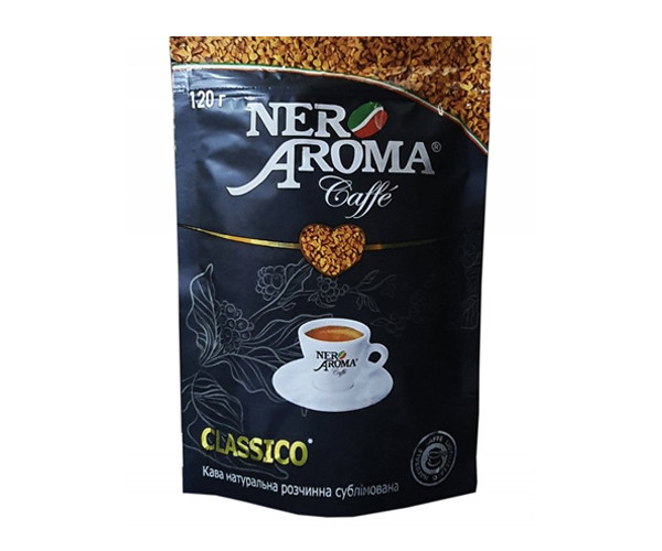 Кофе Nero Aroma растворимый 120 г - фото-1