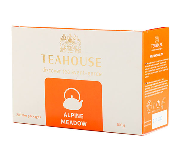 Травяной чай Teahouse Альпийский луг в пакетиках 20 шт