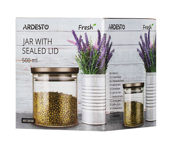 Банка для хранения Ardesto Fresh 500 мл цена