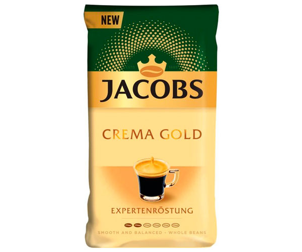 Кофе Jacobs Expertenröstung Crema Gold в зернах 1 кг, цена 470 грн ...