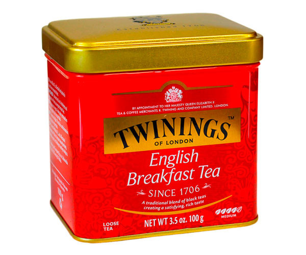Черный чай Twinings English Breakfast ж/б 100 г фото