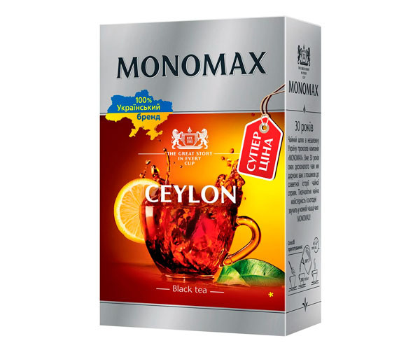 Черный чай Мономах Ceylon 80 г