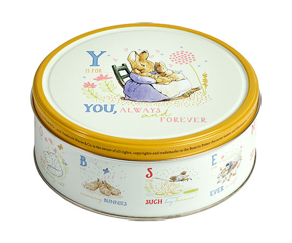 Печенье Jacobsens Peter Rabbit Mini Tins сливочное ж/б 150 г