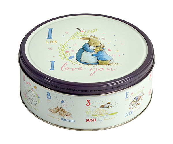 Печенье Jacobsens Peter Rabbit Mini Tins сливочное ж/б 150 г цена