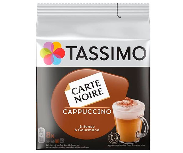 Кофе в капсулах Tassimo Carte Noire Cappuccino 8 шт