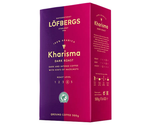 Кофе Lofbergs Kharisma молотый 500 г фото