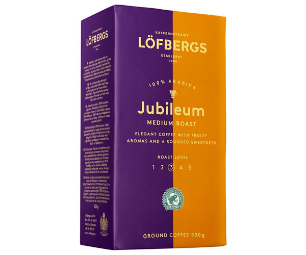 Кофе Lofbergs Jubileum Medium молотый 500 г
