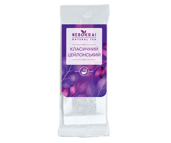 Черный чай Nebokrai Классический в пакетиках 50 шт
