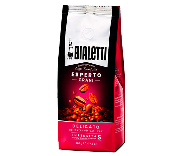 Кофе Bialetti Esperto Grani Delicato в зернах 500 г фото