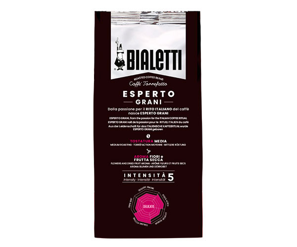 Кофе Bialetti Esperto Grani Delicato в зернах 500 г купить