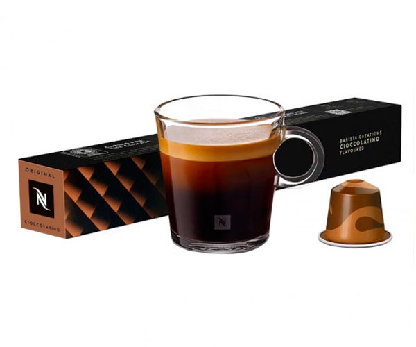Кофе в капсулах Nespresso Cioccolatino (тубус) 10 шт
