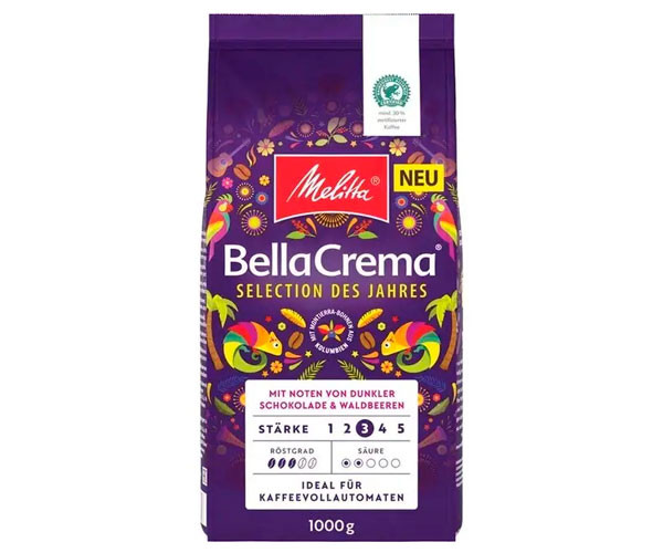 Кофе Melitta BellaCrema Selection des Jahres в зернах 1 кг
