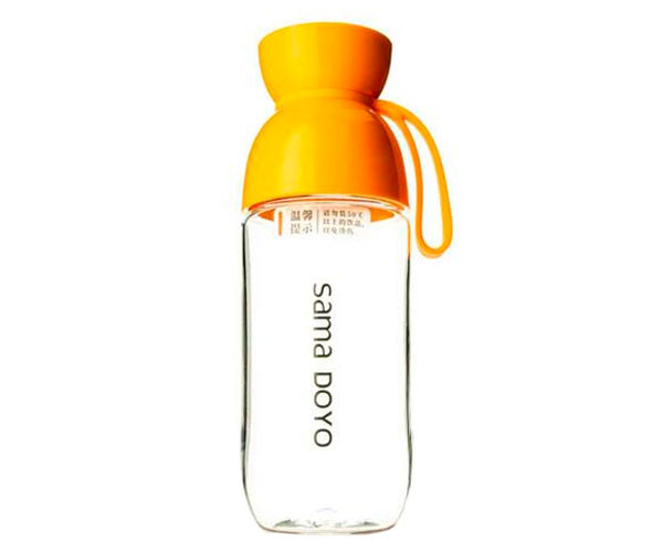 Бутылка для воды Sama Doyo оранжевая K03C 530 мл