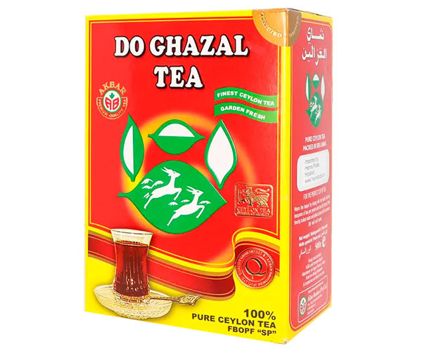 Черный чай Akbar Do Ghazal tea Pure Ceylon 500 г