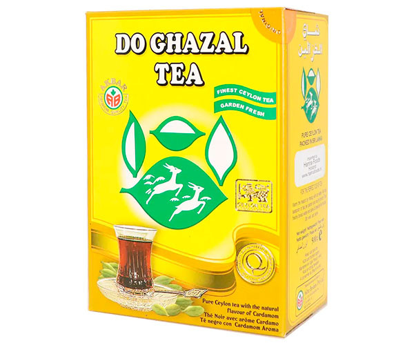 Черный чай Akbar Do Ghazal tea Cardamon 500 г