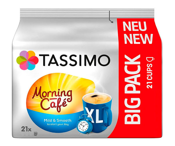 Кофе в капсулах Tassimo Morning Cafe MILD XL 21 шт
