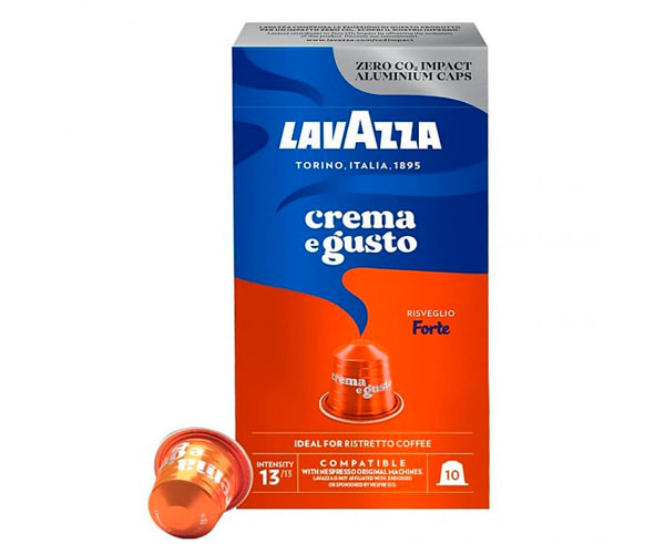 Кофе в капсулах Lavazza Nespresso Crema e Gusto Forte 10 шт