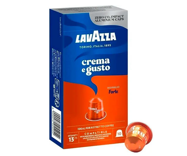 Кофе в капсулах Lavazza Nespresso Crema e Gusto Forte 10 шт фото