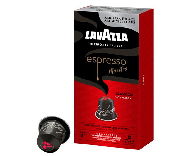 Кофе в капсулах Lavazza Nespresso Espresso Maestro Classico 10 шт