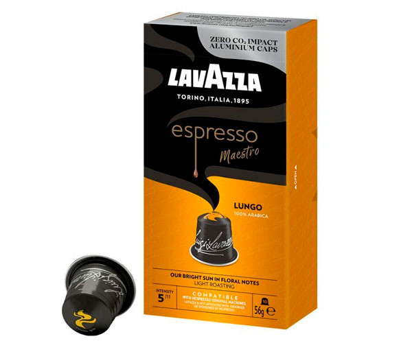 Кофе в капсулах Lavazza Nespresso Espresso Maestro Lungo 10 шт