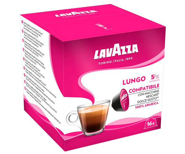 Кофе в капсулах Lavazza Dolce Gusto Lungo - 16 шт фото