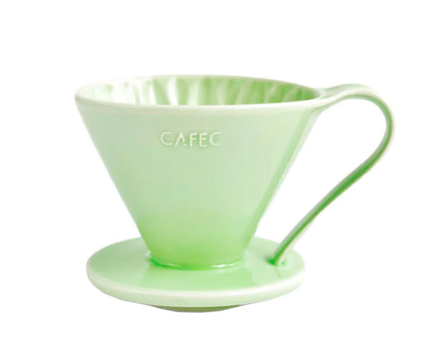 Пуровер CAFEC керамический V60 Arita Ware Green на 1 чашку