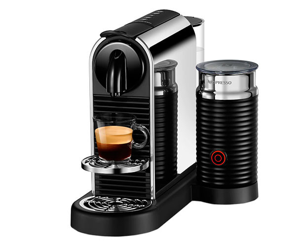 Кофемашина Nespresso CitiZ Platinum & milk stainless steel D145 EU3 12437497
