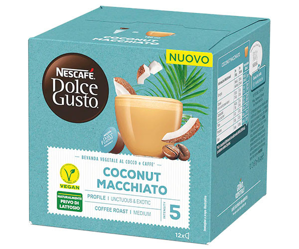 Кофе в капсулах NESCAFE Dolce Gusto Coconut Macchiato Vegan - 12 шт