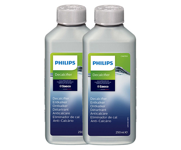 Жидкость для очистки накипи кофемашин Philips Saeco Decalcifier CA6700/10 - 2*250 мл