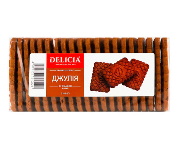 Печенье Delicia Джулия сдобное 310 г