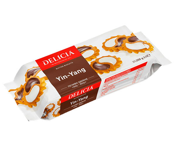Печенье Delicia Инь-Янь сдобное 200 г