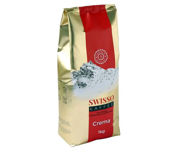 Кофе Swisso Kaffee Crema в зернах 1 кг