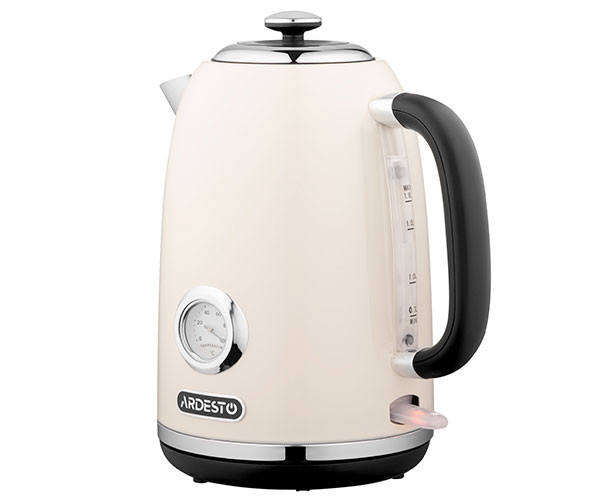 Электрочайник Ardesto Vintage Dream EKL-F410BG бежевый 1,8 л фото